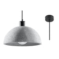 Elegant Industrial Pendant Lamp - Pablito Design - Concrete Texture - E27 Socket