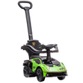 2 in 1 Baby Ride on Push Car Toddler Push Along Car, Green