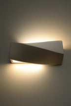 Ceramic Wall Lamp - Mini Paintable Light Fixture