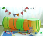 Play Tunnel Green Pop Up Dino Dinosaur Indoor or Outdoor Garden Play Tent for Kids Childrens
