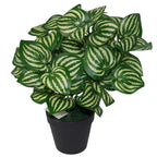 40cm Artificial Watermelon Style Leaves Plant - Realistic & Ready to Display