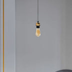 10 Pack Industrial French Gold Pendant Light Kit - Stylish, Quality, Easy to Install - for Adding Lampshades - Dimmable