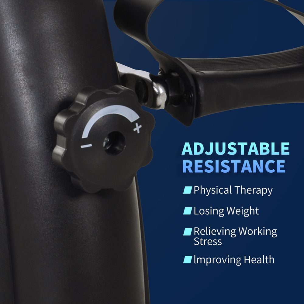 Mini Exercise Bike Portable Pedal Exerciser Arm Leg Cycle Gym Fitness LCD Display
