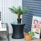Artificial Palm Tree - Realistic 8-Leaf Design, 60cm Tall, Nursery Pot Included
