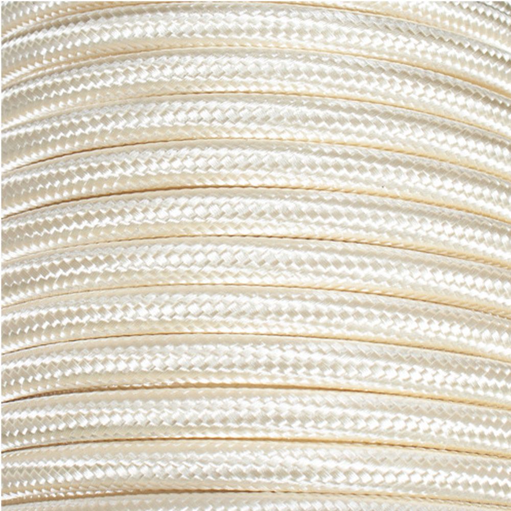 Vintage Rainbow Fabric Covered Electric Cable - Ideal for Lights. & Double Insulated. 7mm Diameter. RoHS Reach CE Compliant