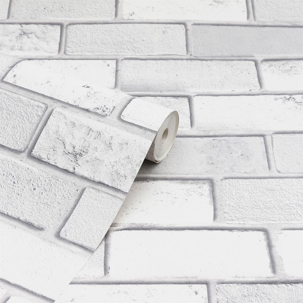 Diamond White Brick - Décor Tiles