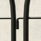Set of 2 Metal Garden Trellis, Outdoor Trellis Panels, 150 x 50 cm