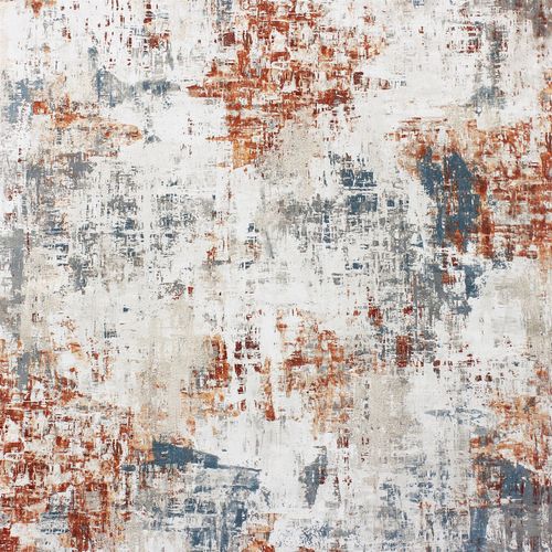 Abstract Texture Copper Navy wallpaper