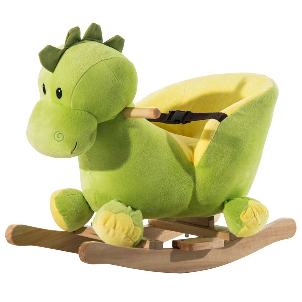 Ride-On Rocking Horse - Fun & Interactive Toy for Kids - Green