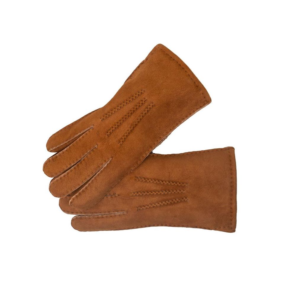 Mens Sheepskin Gloves With 3 Point Design - 306-100