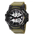 Mens Ana-Digi Dual time 5ATM Sports Khaki Digital Watch RDT.2B