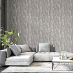 Luxe Texture Pewter Wallpaper - Attention to Detail - for All Demographics