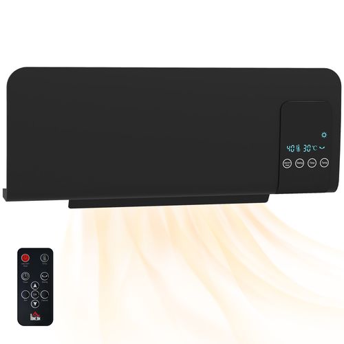 2000W Wall Mounted Ceramic Heater with Remote Control for Home