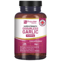 Odourless Garlic Capsules - 45,000mg per softgel - 200 softgels (not Tablets) Super High Strength - Cold Pressed and Deodourised Garlic Oil Extract from Allium Sativum