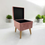 Pink Wooden Trunk