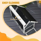 ?Outdoor Feral Cat House with Openable Asphalt Roof,?Grey