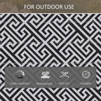 182x274cm Reversible Outdoor Rug - Portable & Durable - for RV Camping & More!