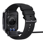 Gymcline Ciro Fitness Tracker: 25 Sports Modes, Water Resistant, Black