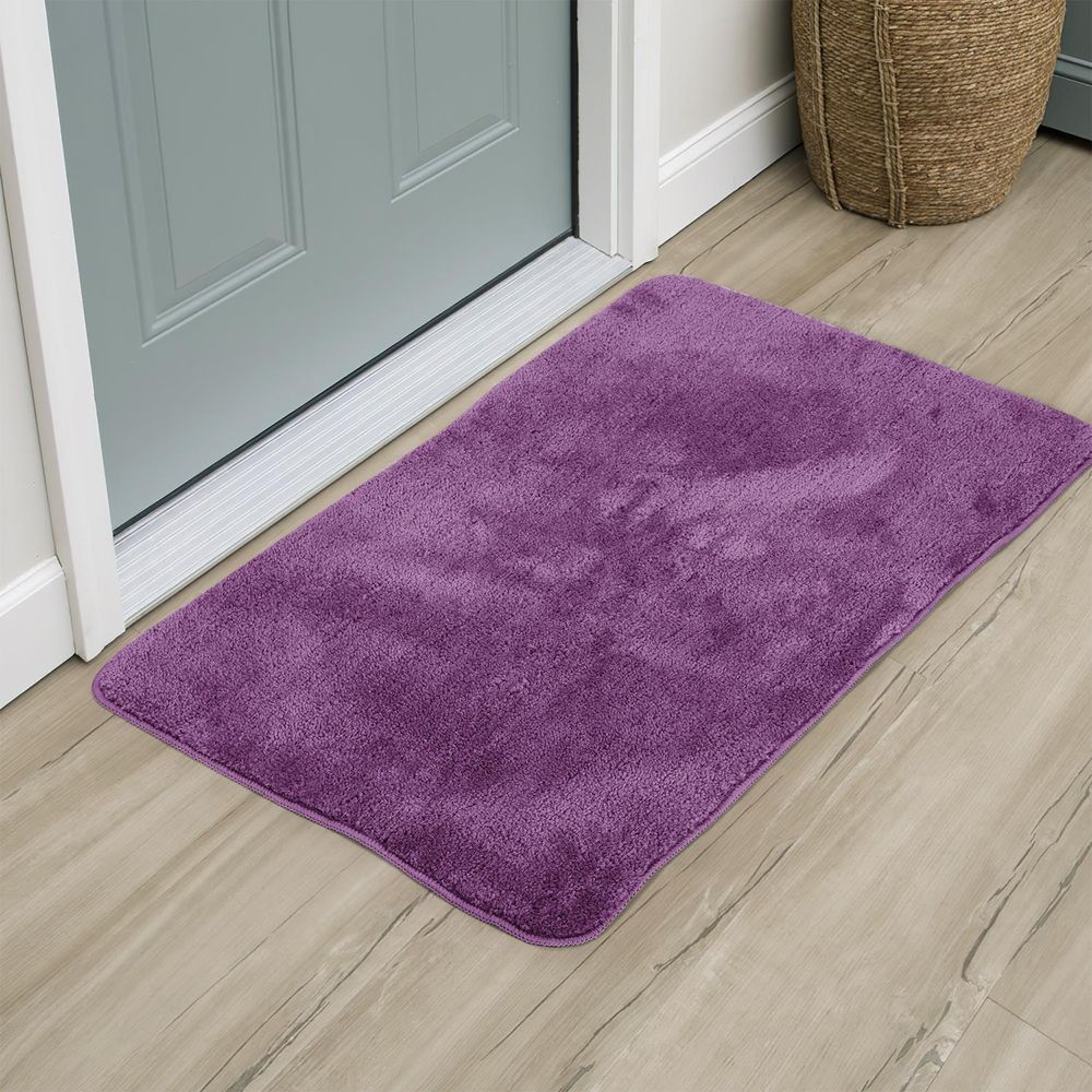 Luxury Purple Bath Mat - 60x90cm - Ultra Soft & Fluffy