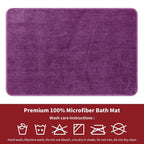 Luxury Purple Bath Mat - 60x90cm - Ultra Soft & Fluffy