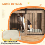 Dog Crate with Inside Detail