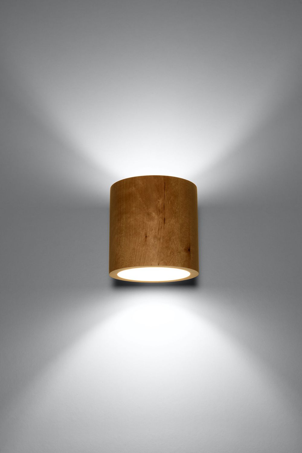 Wood Natural 1 Light Classic Wall Light