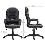 Executive Office Chair High Back Computer Chair with Armrests