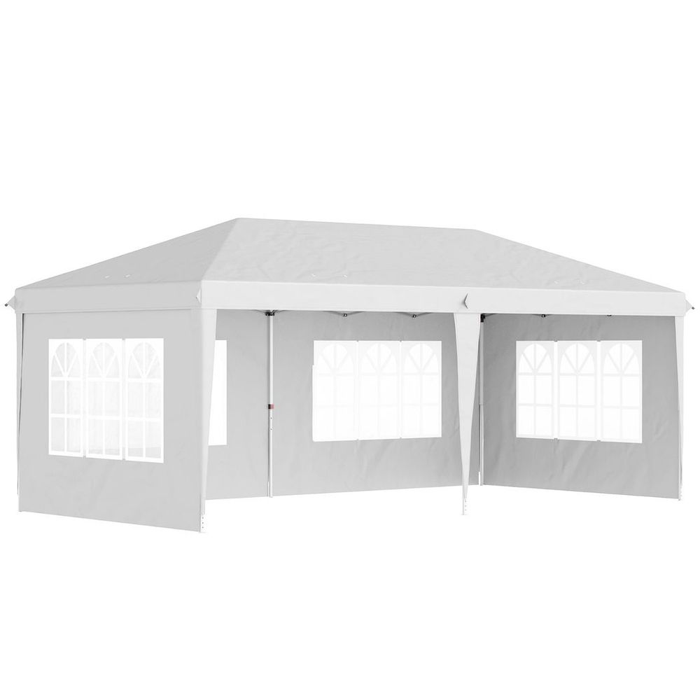 3x6m Gazebo Marquee Tent with Storage Bag - Ideal for Parties and Events