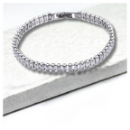 Cubic Zirconia Classic Tennis Bracelet