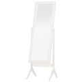 Freestanding Dressing Mirror - Adjustable Tilt - White - for Bedroom, Bathroom, Hallway