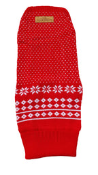 The Bailey Fair Isle - White on Red - Pre-order Now