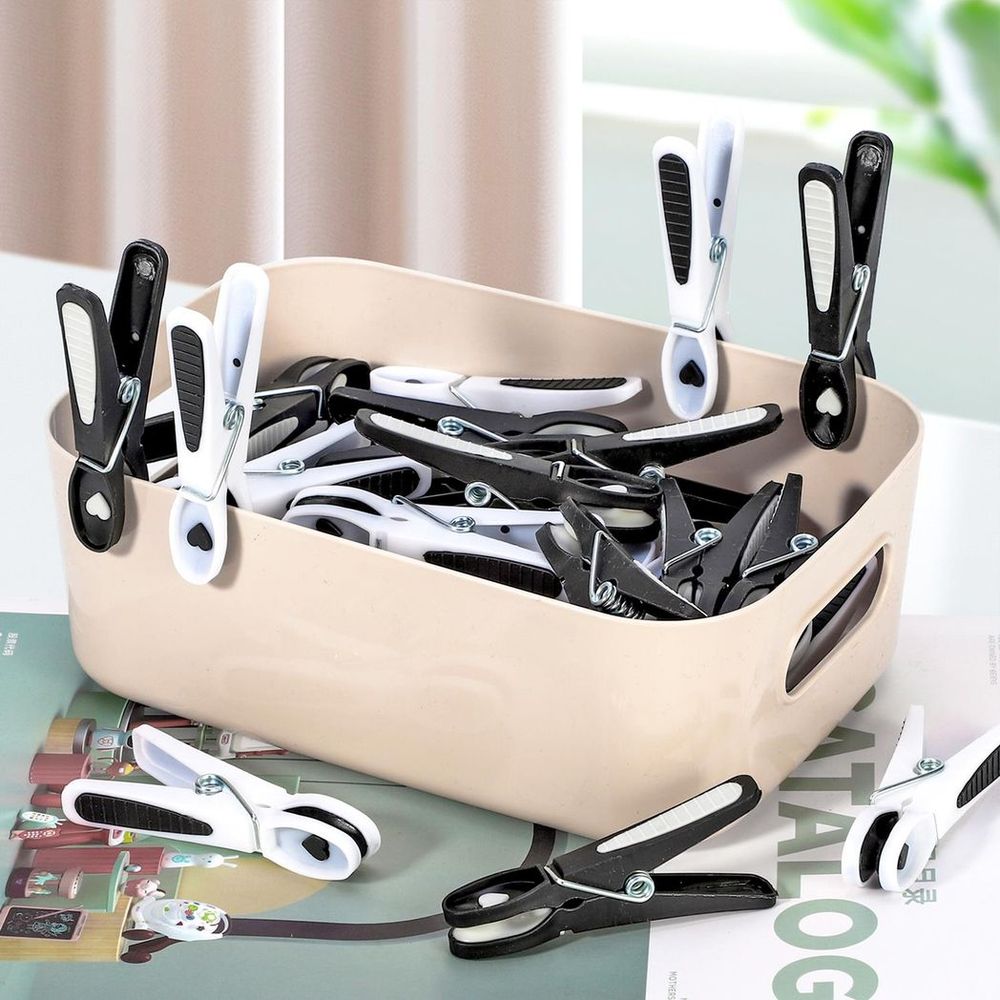 Deluxe Clothes Pegs - Pack of 48 for Indoor/Outdoor Use