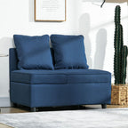 Folding Sleeper Sofa Bed Chair, Blue - Quality, Comfort, Versatility