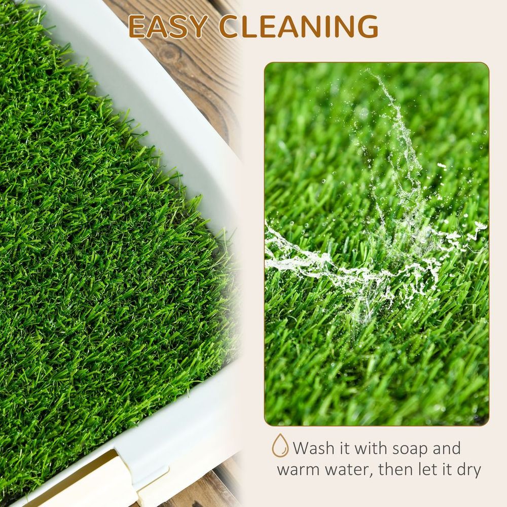 Dog Toilet - Indoor, Artificial Grass, Grid Panel, Tray: The Perfect Solution for Easy Pet Waste Management!
