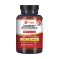 Triple Strength Cranberry 30,000mg + Vitamin C I 180 Vegan Tablets, Immune Support