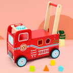 Kids Ride-On Fire Engine - Durable & Realistic Toy for Imaginative Play Baby Walker