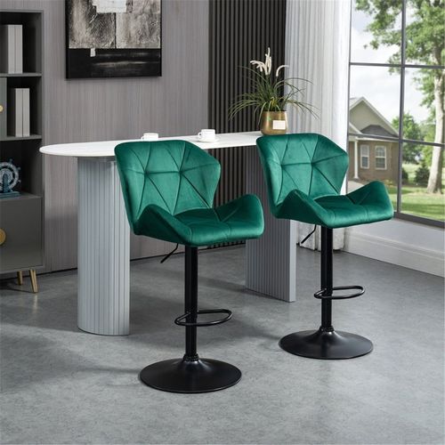 Bar Stools/Dining Chair/Office Chair - Green Material