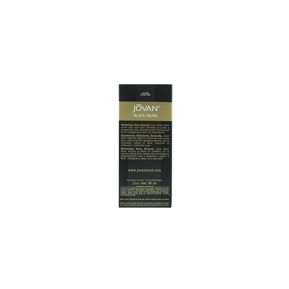 Jovan Black Musk for Women Cologne Spray 96ml