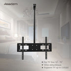 TMC-7006 Ceiling Mount TV Wall Bracket Roof Rack Pole Retractable For 32"-70" Flat Screen