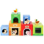 Stacking Cubes-6 Friends in Farm