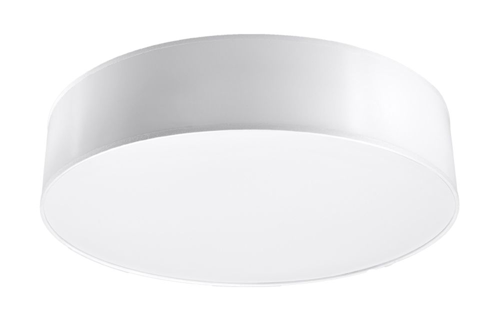Modern Round LED Wall Lamp in White, Loft Design, E27 Bulb Compatible