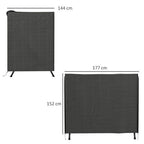 Garden Furniture Protector Patio Swing Chair Cover Large Outdoor Grey