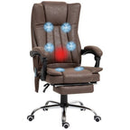 High Back Office Chair with Vibration Massage and Heat