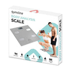 Body Analysis Scale w/ BMI Report & Daily Calorie Intake Guide, Silver