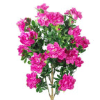 Plant 100cm Artificial Azalea Pink Flowers Potted