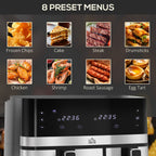 Dual Zone Air Fryer 8.5L with SYNCFinish 2700W - 2x the Taste, Double the Speed, Precision