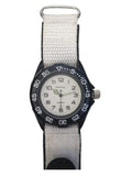 White Kids' Fasten Watch: - LIMITED: RE-BATTERY REQUIRED
