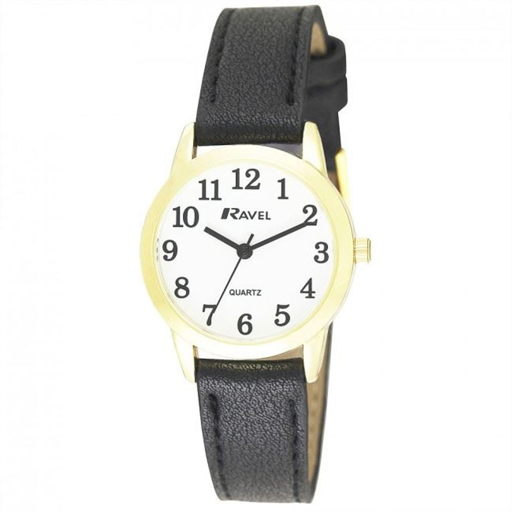 Ladies Leather Strap Watch - Classic and Elegant Timepiece