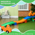 Kids Rollercoaster: 3(m) Up/Down, Non-Slip Steps, Ages 2-5. !