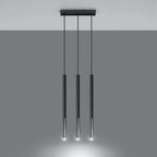 Pendant lamp steel Mozaica modern Design G9 in Steel